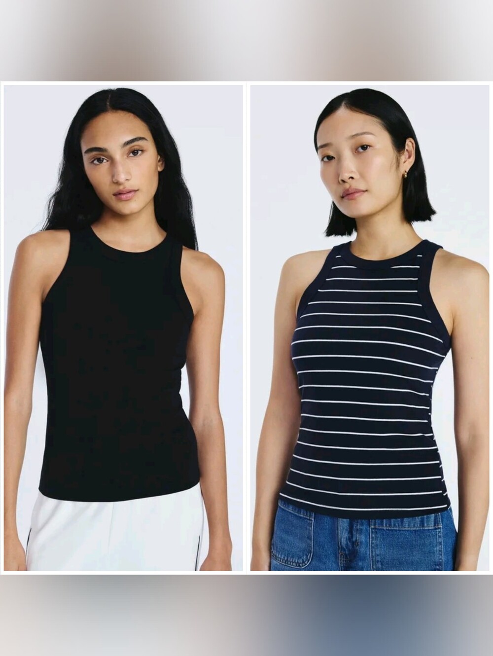 NEW Pair Of Free Assembly Women’s Cutaway Tank Top| Size Large